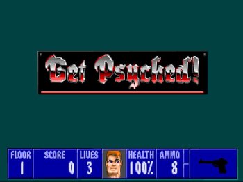 Get Psycked! A Wolfenstein catchphrase